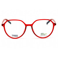 Tommy Hilfiger Women's Eyeglasses - Full Rim Red Plastic Oval Frame | TJ 0011 0C9A 00 ,