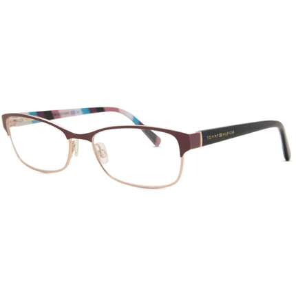 Tommy Hilfiger Women's Eyeglasses - Gold Copper Rectangular Frame | TH 1684 0DDB ,