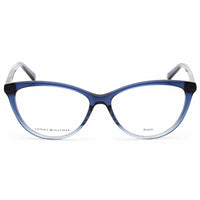 Tommy Hilfiger Women's Eyeglasses - Gradient Blue Cat-Eye Plastic Frame | TH 1826 PJP ,