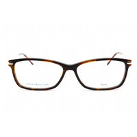 Tommy Hilfiger Women's Eyeglasses - Havana Frame Clear Demo Lens | TH 1636 0086 00 ,