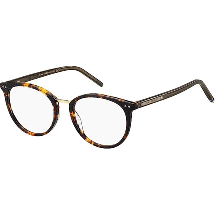 Tommy Hilfiger Women's Eyeglasses - Havana Round Frame | TOMMY HILFIGER TH 1734 86 ,