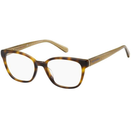 Tommy Hilfiger Women's Eyeglasses - Havana Square Full-Rim Frame | TH 1840 005L ,