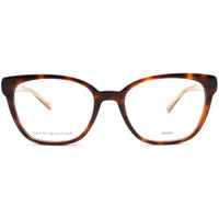 Tommy Hilfiger Women's Eyeglasses - Havana Square Full-Rim Frame | TH 1840 005L ,