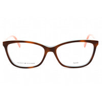 Tommy Hilfiger Women's Eyeglasses - Havana Turquoise Peach Plastic | Th 1318 0VN4 00 ,