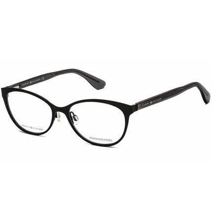 Tommy Hilfiger Women's Eyeglasses - Matte Black Full-Rim Metal Frame | TH 1554 0003 00 ,