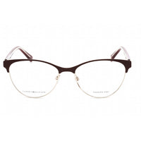 Tommy Hilfiger Women's Eyeglasses - Matte Burgundy Palladium Frame | TH 1886 0LYG 00 ,