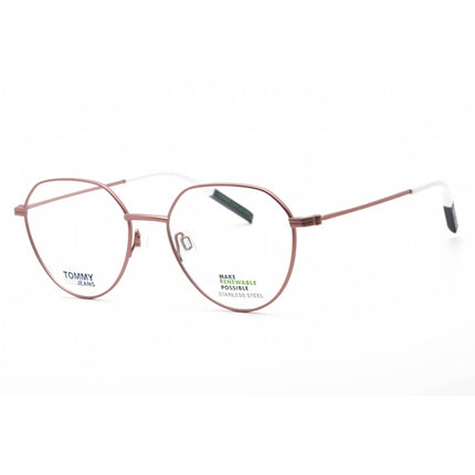 Tommy Hilfiger Women's Eyeglasses - Matte Pink Metal Round Frame | TJ 0015 08KJ 00 ,