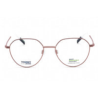 Tommy Hilfiger Women's Eyeglasses - Matte Pink Metal Round Frame | TJ 0015 08KJ 00 ,