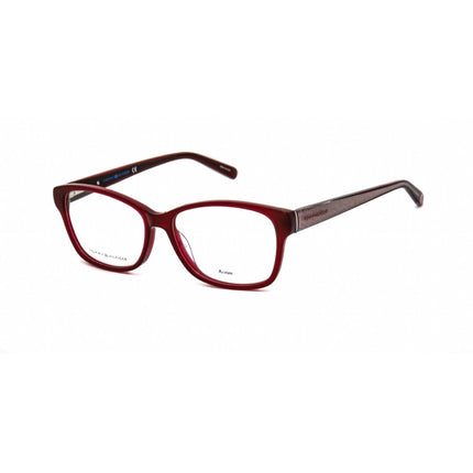 Tommy Hilfiger Women's Eyeglasses - Red Glitter Rectangular Frame | TH 1779 0DXL 00 ,