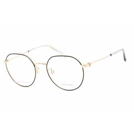 Tommy Hilfiger Women's Eyeglasses - Round Black/Gold Metal Frame | TH 2064/G 02M2 00 ,