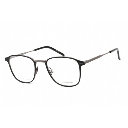 Tommy Hilfiger Women's Eyeglasses - Square Matte Black Metal Frame | TH 2028 0003 00 ,