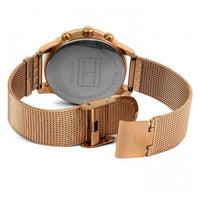 Tommy Hilfiger Women's Quartz Watch - Blake Rose Gold Dial Mesh Bracelet | 1781907 ,