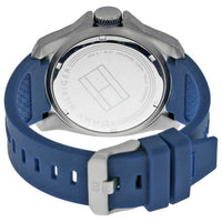 Tommy Hilfiger Women's Quartz Watch - Silver Tone Dial Blue Strap | 1781843 ,