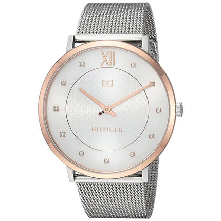 Tommy Hilfiger Women's Quartz Watch - Stainless Steel Mesh Bracelet | 1781811 ,