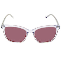 Tommy Hilfiger Women's Sunglasses - Burgundy Lens Crystal Frame | TH 1723/S 0900 4S ,