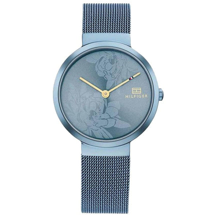 Tommy Hilfiger Women's Watch - Libby Blue Dial Steel Mesh Bracelet Quartz | 1782470 ,