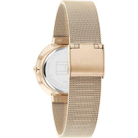 Tommy Hilfiger Women's Watch - Libby Rose Gold Dial Steel Mesh Bracelet | 1782471 ,