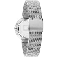 Tommy Hilfiger Women's Watch - Libby Silver Tone Dial Steel Mesh Bracelet | 1782469 ,