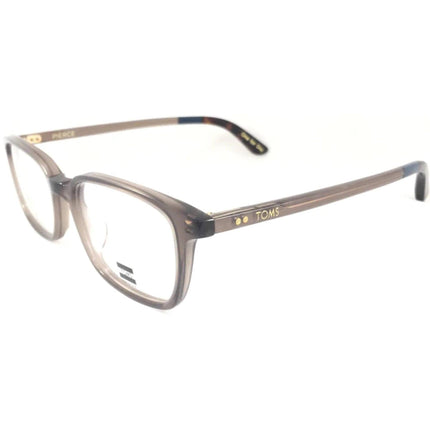 Toms Men's Eyeglasses - Full Rim Dark Taupe/Dark Tortoise | TOMS ASHFORD 10015972 ,