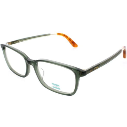 Toms Men's Eyeglasses - Full Rim Forest Khaki Satin Frame | TOMS PIERCE 55 10015965 ,