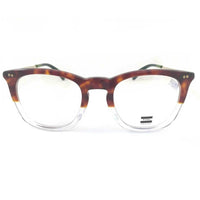 Toms Men's Eyeglasses - Tort Clear Fade/Deepgreen Square Frame | TOMS MAXWELL 10005498 ,