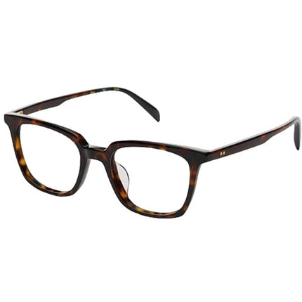 Toms Unisex Eyeglasses - Dark Tortoise/Blue Light Square Frame | TOMS ABBOTT 10018235 ,