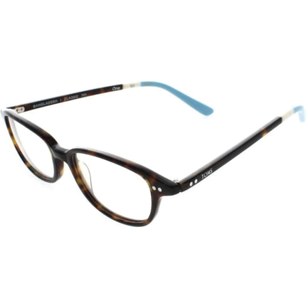 Toms Unisex Eyeglasses - Dk Tort/Lt Blue Rectangular Frame | TOMS BANGLADESH 10002160 ,