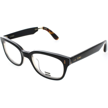 Toms Women's Eyeglasses - Black Grey Grain/Whiskey Plastic Frame | TOMS LYNDI 10008639 ,