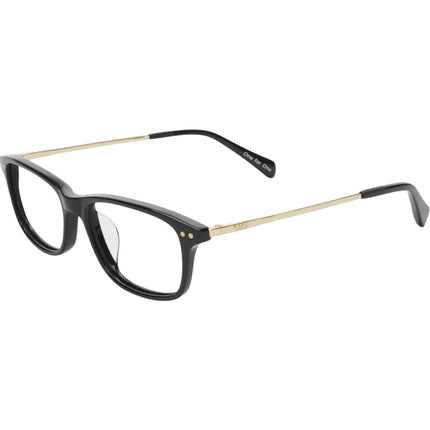 Toms Women's Eyeglasses - Shiny Black/Shiny Gold Square Frame | TOMS ALEXIS 10010495 ,