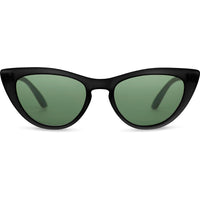 Toms Women's Sunglasses - Bottle Green Lens Cat Eye | TOMS TRAVELER IVY 10014020 ,