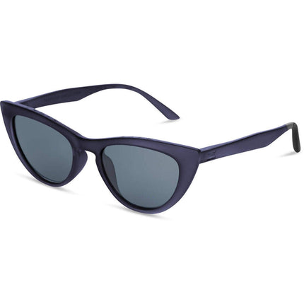 Toms Women's Sunglasses - Solid Light Blue Lens Cat Eye | TOMS TRAVELER IVY 10014023 ,
