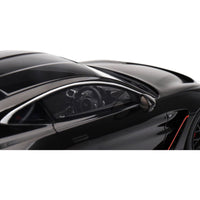 Top Speed 1/18 Model Car - Aston Martin V12 Vantage RHD Jet Black with Red Accents ,
