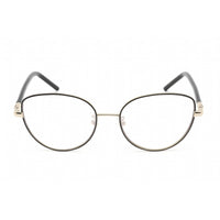 Tory Burch Women's Eyeglasses - Black/Shiny Gold Metal Cat Eye Frame | TY1073 3310SB ,