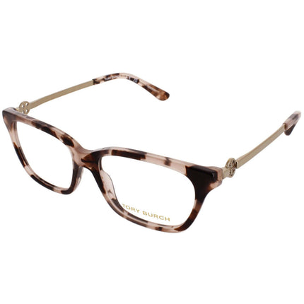 Tory Burch Women's Eyeglasses - Blush Tortoise Rectangular Full Rim | 0TY2107 1877 ,