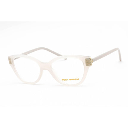Tory Burch Women's Eyeglasses - Cat Eye Milky Ivory Plastic Frame | 0TY4008U 1145 ,