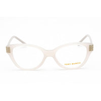 Tory Burch Women's Eyeglasses - Cat Eye Milky Ivory Plastic Frame | 0TY4008U 1145 ,