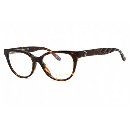 Tory Burch Women's Eyeglasses - Dark Havana Frame Clear Demo Lens | 0TY2128U 1728 ,