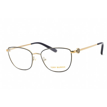 Tory Burch Women's Eyeglasses - Full Rim Cat Eye Shiny Navy Metal Frame | 0TY1067 3296 ,