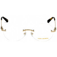 Tory Burch Women's Eyeglasses - Round Shape Shiny Light Gold Metal Frame | TY1059 3266 ,