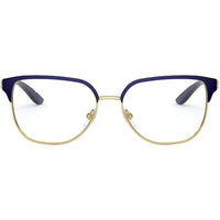 Tory Burch Women's Eyeglasses - Shiny Gold Navy Square Frame | TORY BURCH 0TY1066 3293 ,