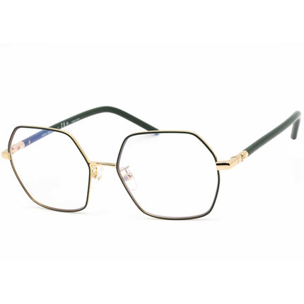 Tory Burch Women's Eyeglasses - Shiny Gold/Black Acetate/Metal Frame | 0TY1072 3315SB ,