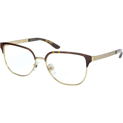 Tory Burch Women's Eyeglasses - Shiny Gold/Dark Tortoise | TORY BURCH 0TY1066 3290 ,