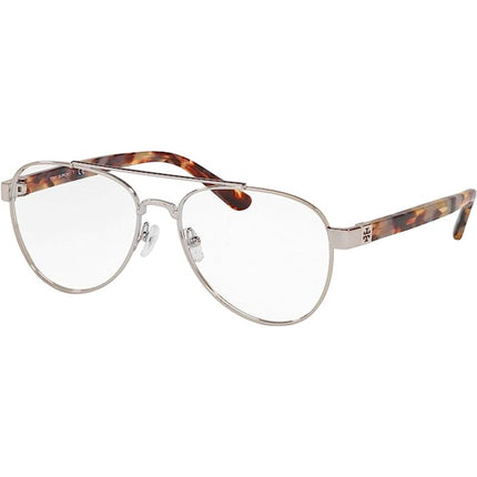 Tory Burch Women's Eyeglasses - Shiny Silver Metal Frame | TORY BURCH 0TY1060 3275 ,