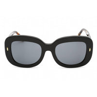 Tory Burch Women's Sunglasses - Black Rectangular Frame Grey Lens | 0TY7170U 190387 ,