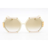 Tory Burch Women's Sunglasses - Ivory Plastic Full Rim Geometric | TY9072U 189913 ,