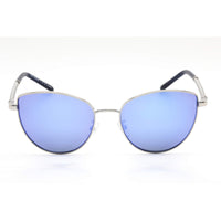 Tory Burch Women's Sunglasses - Metal Cat Eye Frame Blue Mirror Lens | 0TY6091 333122 ,