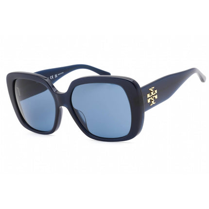 Tory Burch Women's Sunglasses - Milky Navy Plastic Frame Blue Lens | 0TY7112UM 165680 ,