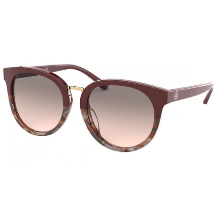 Tory Burch Women's Sunglasses - Pink Gray Lenses Plastic Frame | TY7153U-18233B53 ,