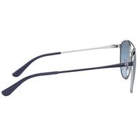 Tory Burch Women's Sunglasses - Shiny Silver/Navy Frame | TORY BURCH 0TY6075 32848F ,