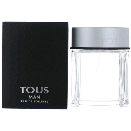 Tous Men's Eau De Toilette Spray - Masculine Elegance Oriental Fragrance, 3.4 oz ,
